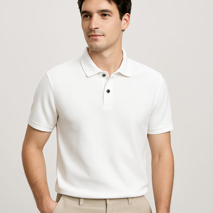 Zuccie SoftCotton Polo – Classic Neutrals